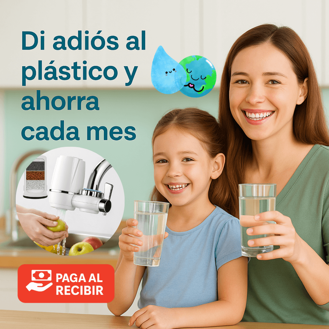 Filtro Purificador – Agua más limpia, hogar más seguro