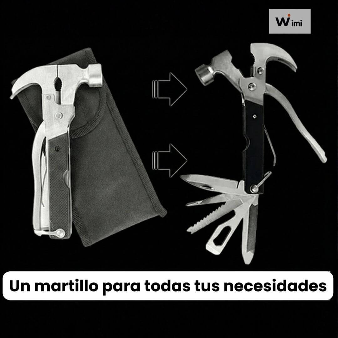Martillo Maxhero Multifunción 13 en 1 Compacto