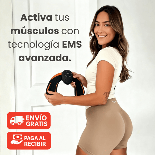 Tonificador de Glúteos EMS – Eleva, define y fortalece sin esfuerzo, desde casa. 🍑