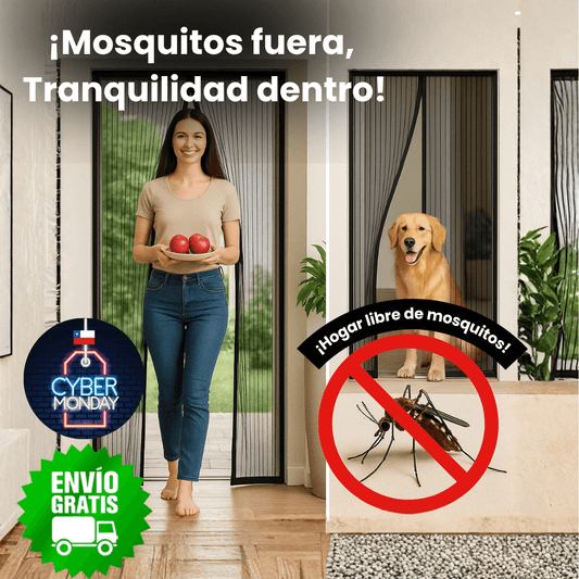 Mosquitera Magnética Premium – Ventila tu Hogar sin Picaduras