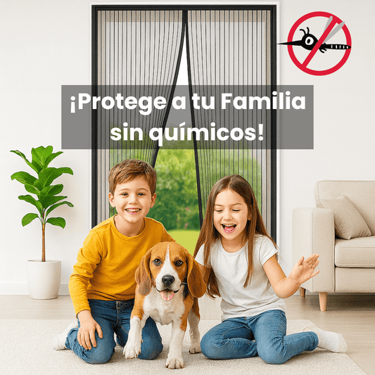 Mosquitera Magnética Premium – Ventila tu Hogar sin Picaduras